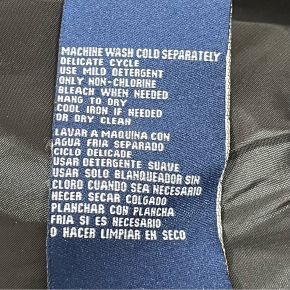 Green With Envy Coat Womens Large Black Wool Blend Jacket Lined Pockets Buttons - Picture 7 of 14